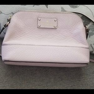 Kate Spade light pink crossbody purse